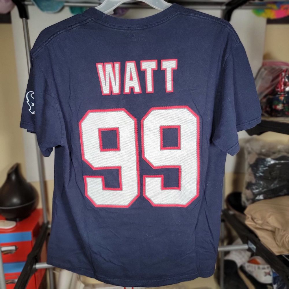 NFL Team Apparel Houston Texans JJ Watt 99 Tee SS - Size Large